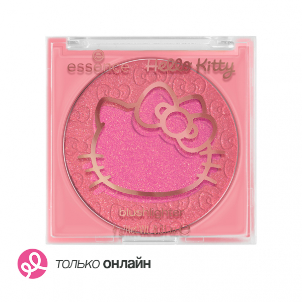 Румяна-хайлайтер `ESSENCE` HELLO KITTY blushlighter