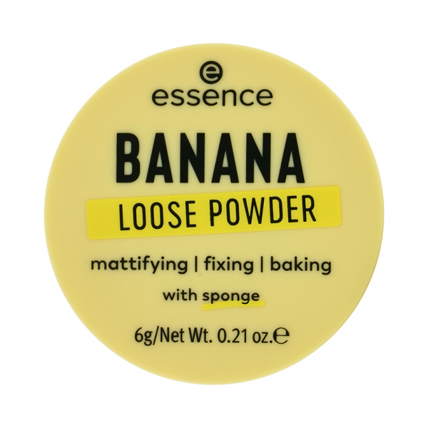 Пудра для лица `ESSENCE` BANANA LOOSE POWDER рассыпчатая