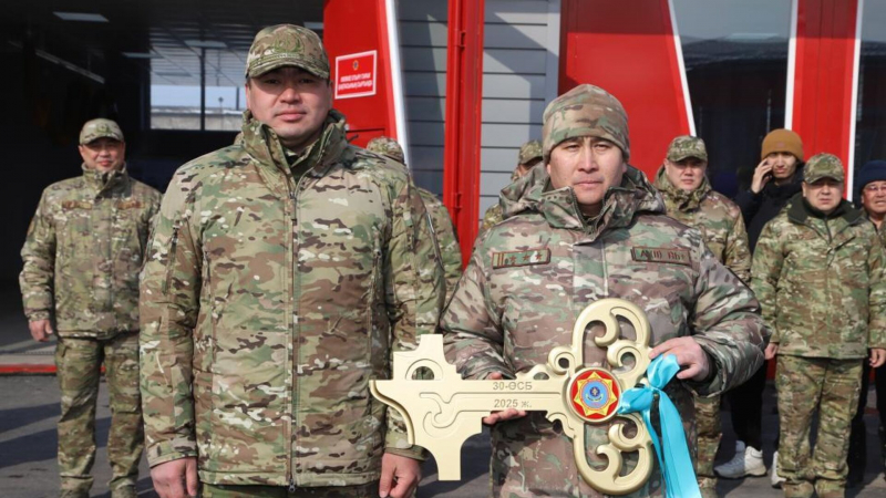 В Темиртау открылось первое универсальное спасательное подразделение МЧС Казахстана